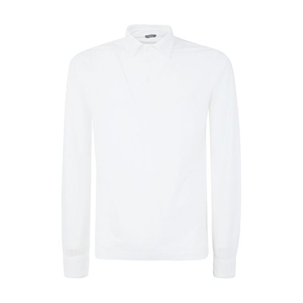 Zanone Men Zanone Long Sleeves Polo